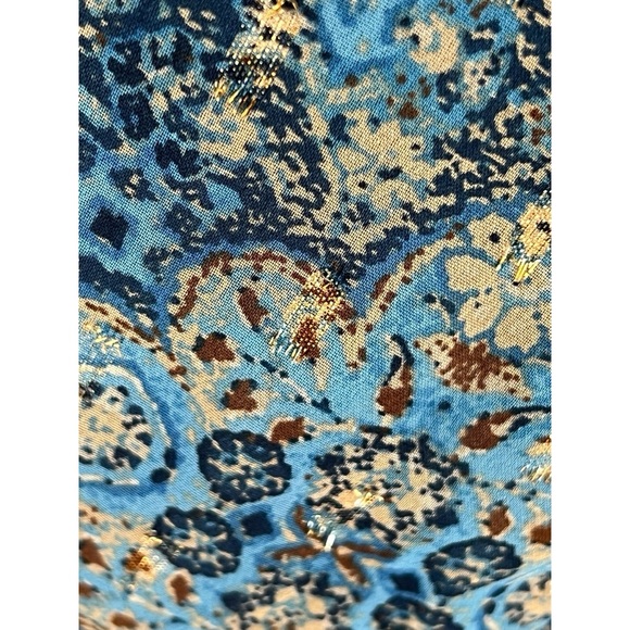 INA Cutest mini dress metallic gold detail S M L - Picture 9 of 10